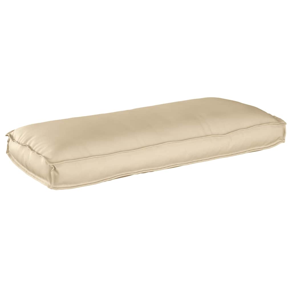 Cuscino Tessuto Oxford Beige 120 x 50 x 12 cm