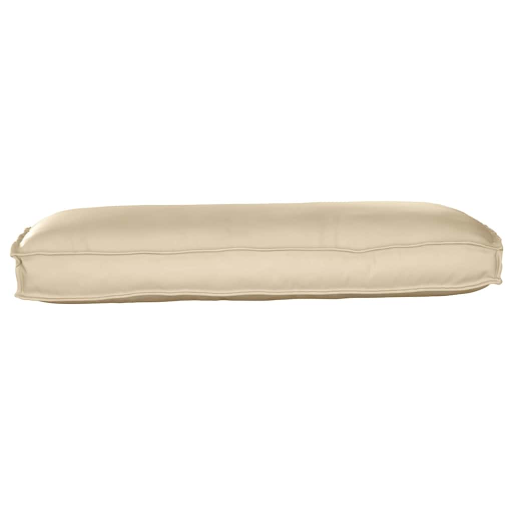 Cuscino Tessuto Oxford Beige 120 x 50 x 12 cm