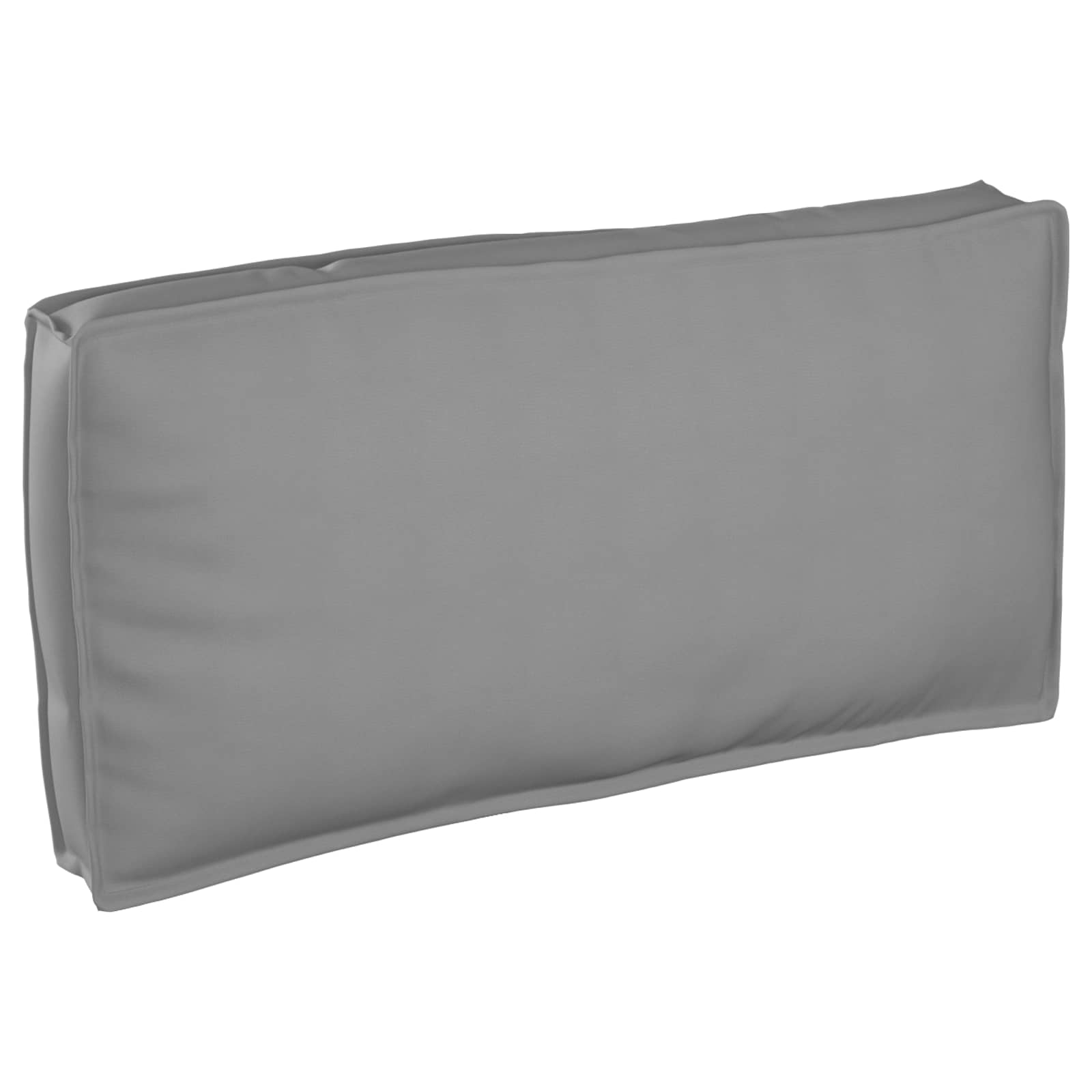 Cuscino Tessuto Oxford Grigio 120 x 60 x 12 cm