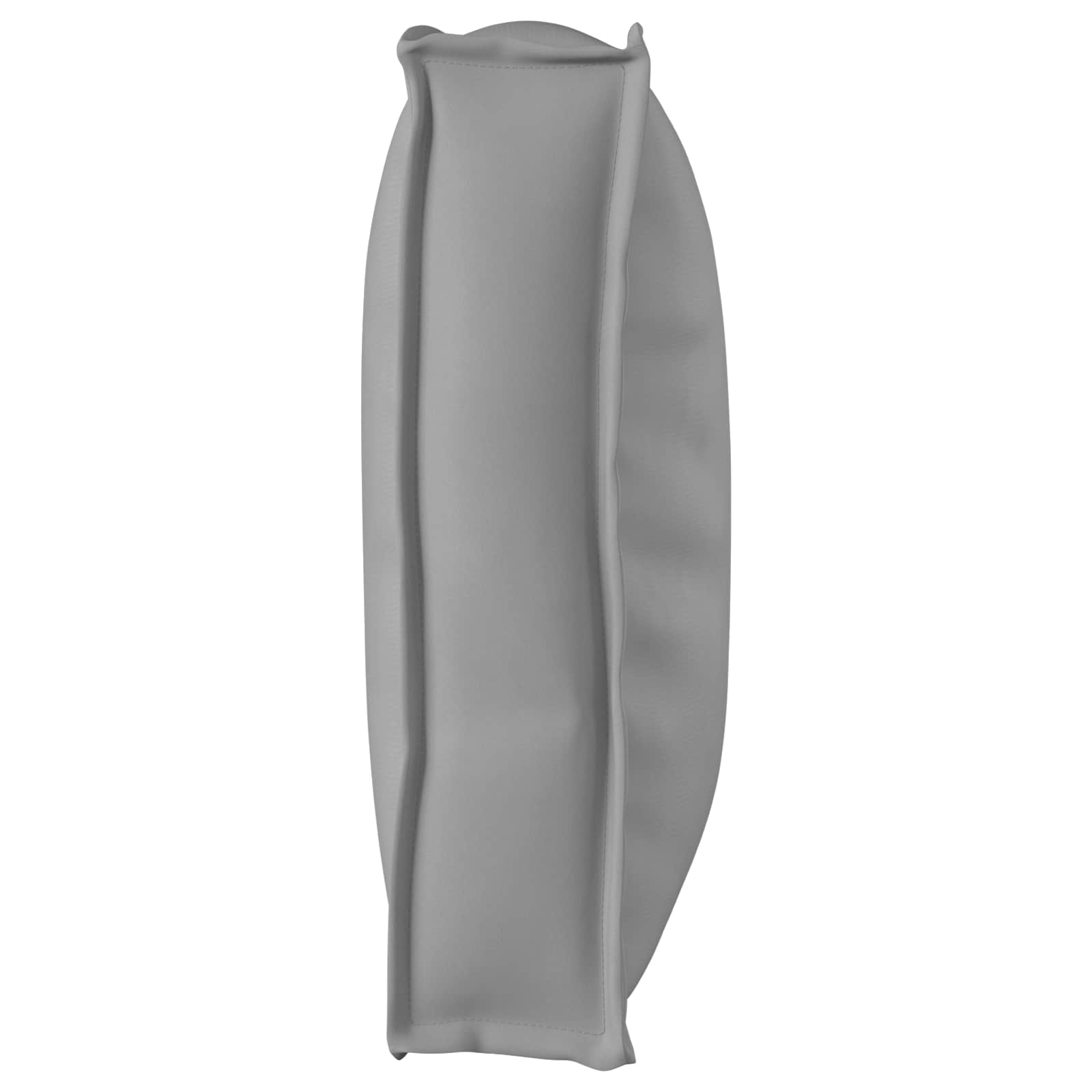 Cuscino Tessuto Oxford Grigio 120 x 60 x 12 cm