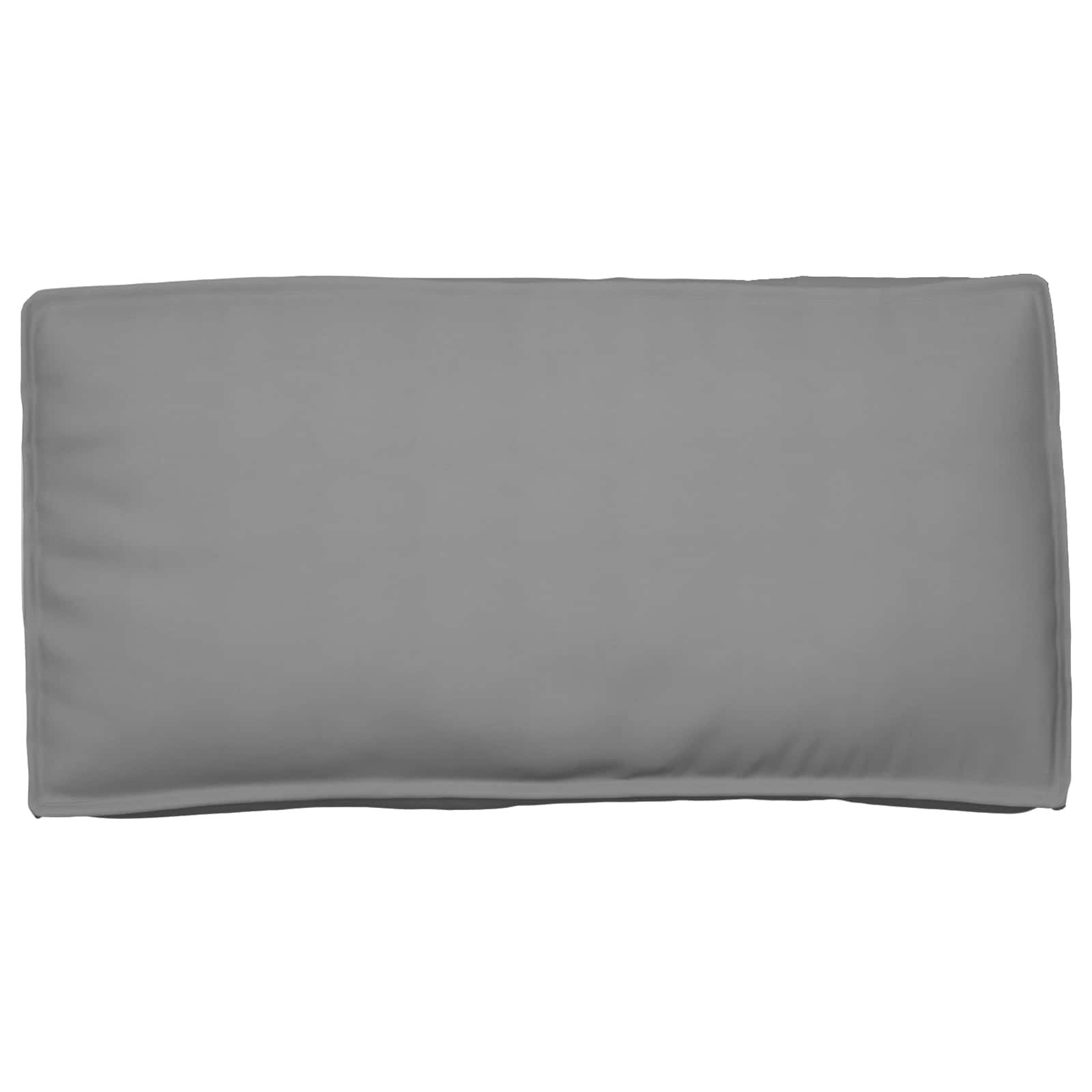 Cuscino Tessuto Oxford Grigio 120 x 60 x 12 cm