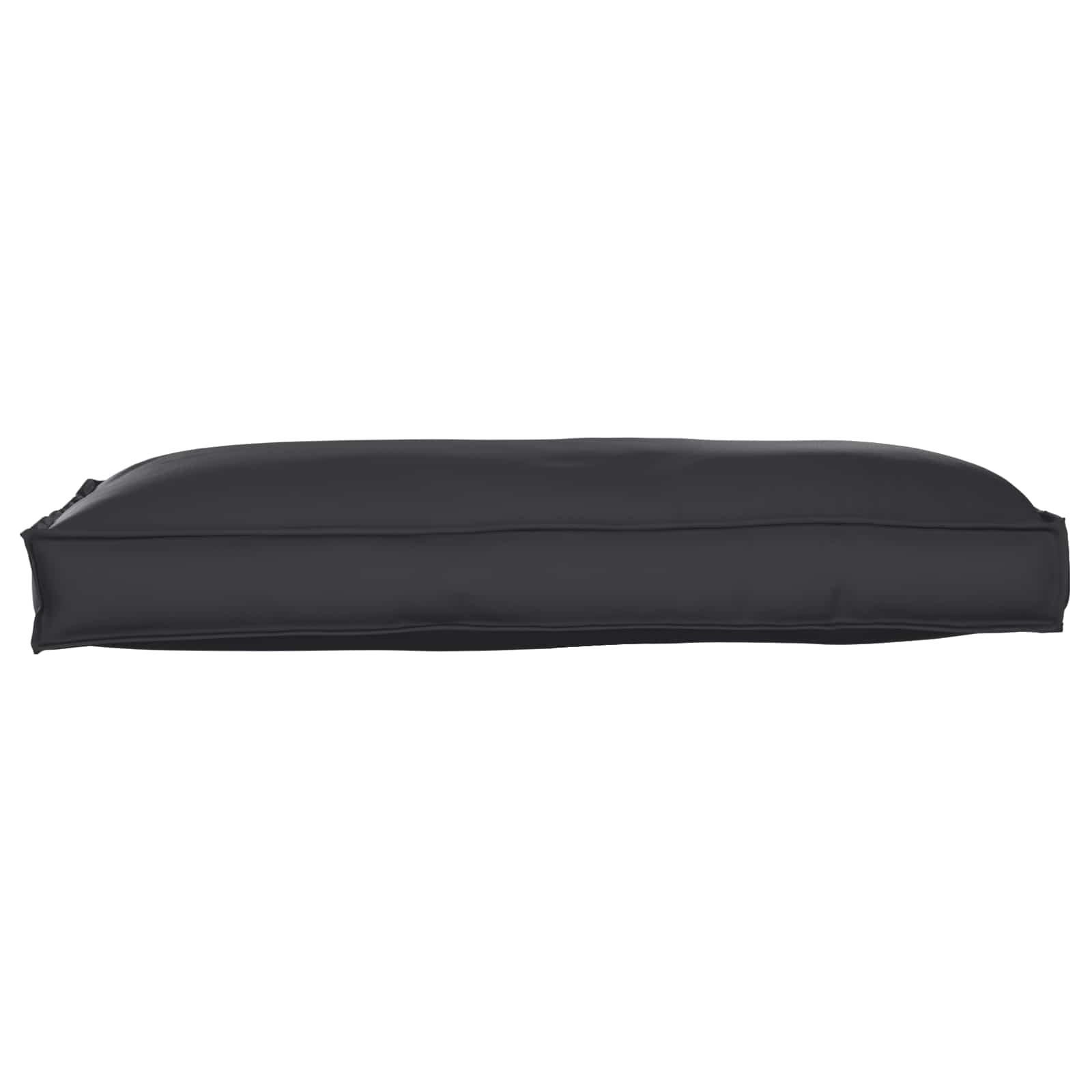 Cuscino Tessuto Oxford Nero 120 x 60 x 12 cm