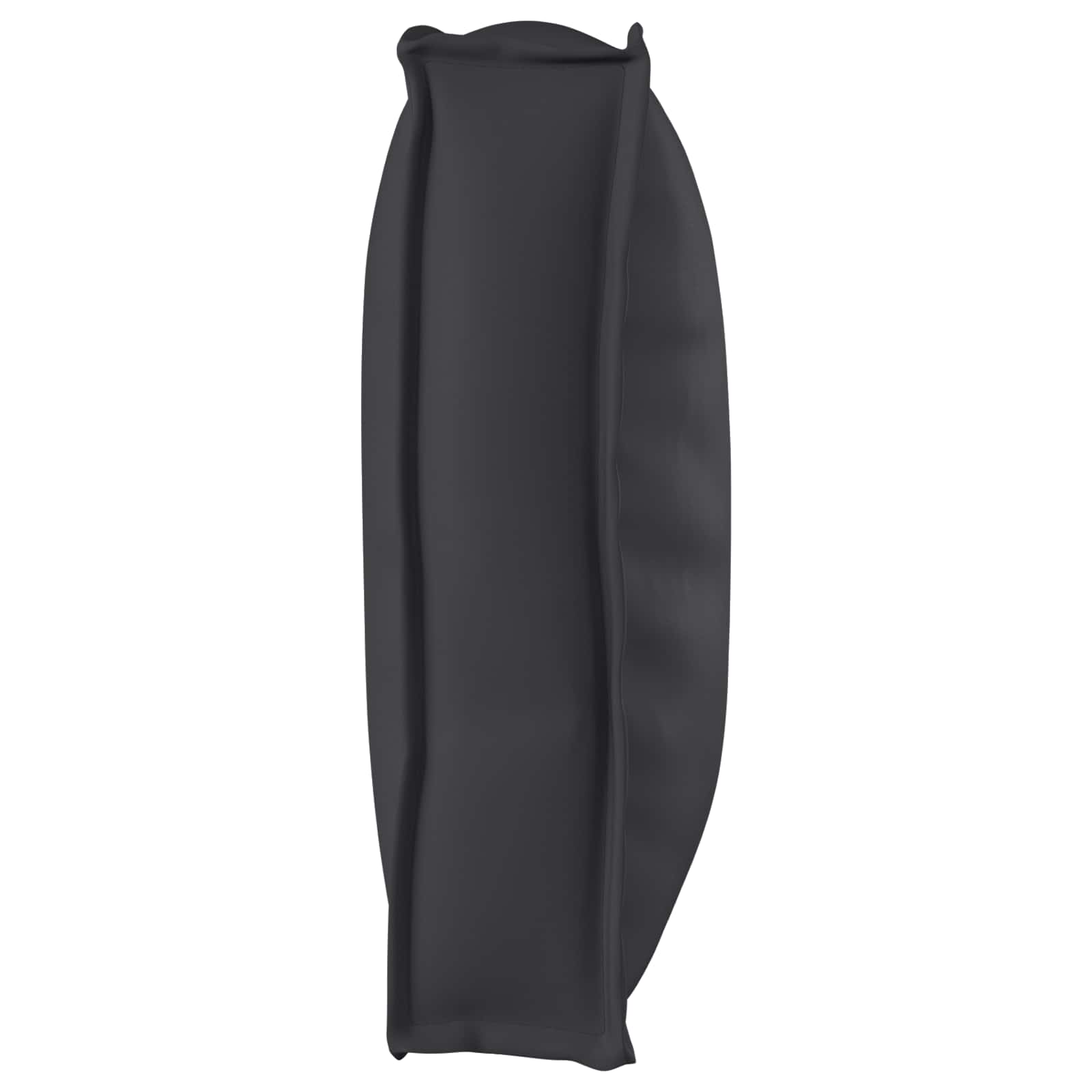 Cuscino Tessuto Oxford Nero 120 x 60 x 12 cm