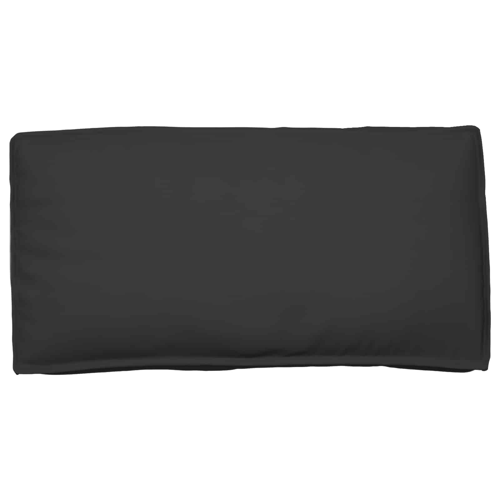 Cuscino Tessuto Oxford Nero 120 x 60 x 12 cm