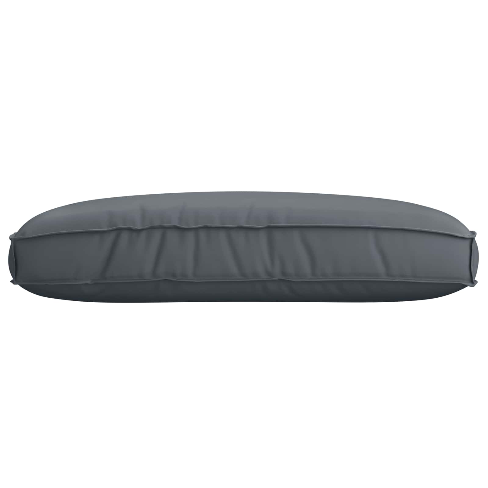 Cuscino Tessuto Oxford Antracite 120 x 80 x 12 cm