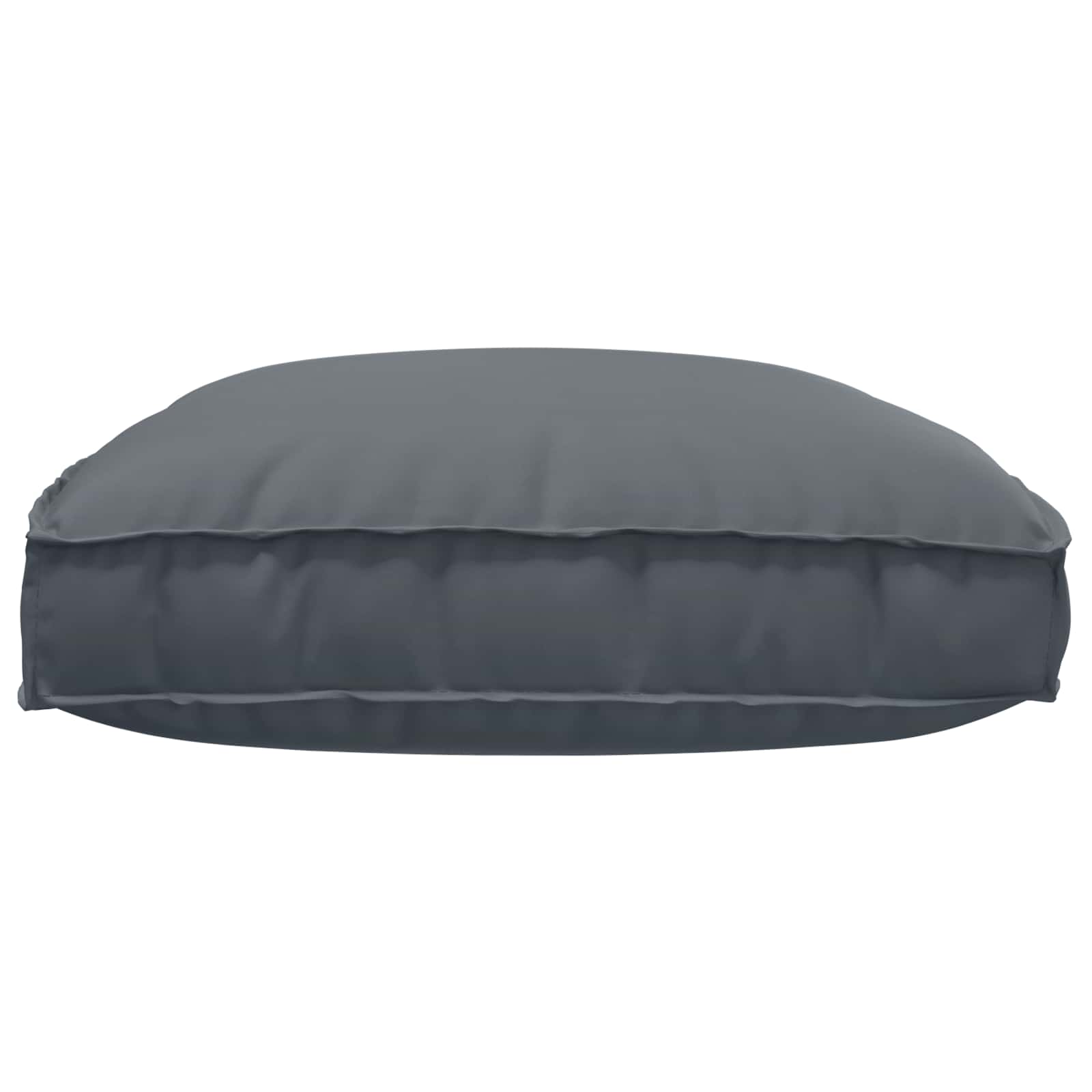 Cuscino Tessuto Oxford Antracite 120 x 80 x 12 cm