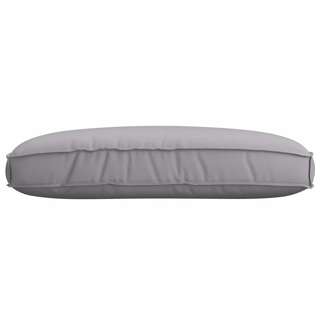 Cuscino Tessuto Oxford Grigio 120 x 80 x 12 cm