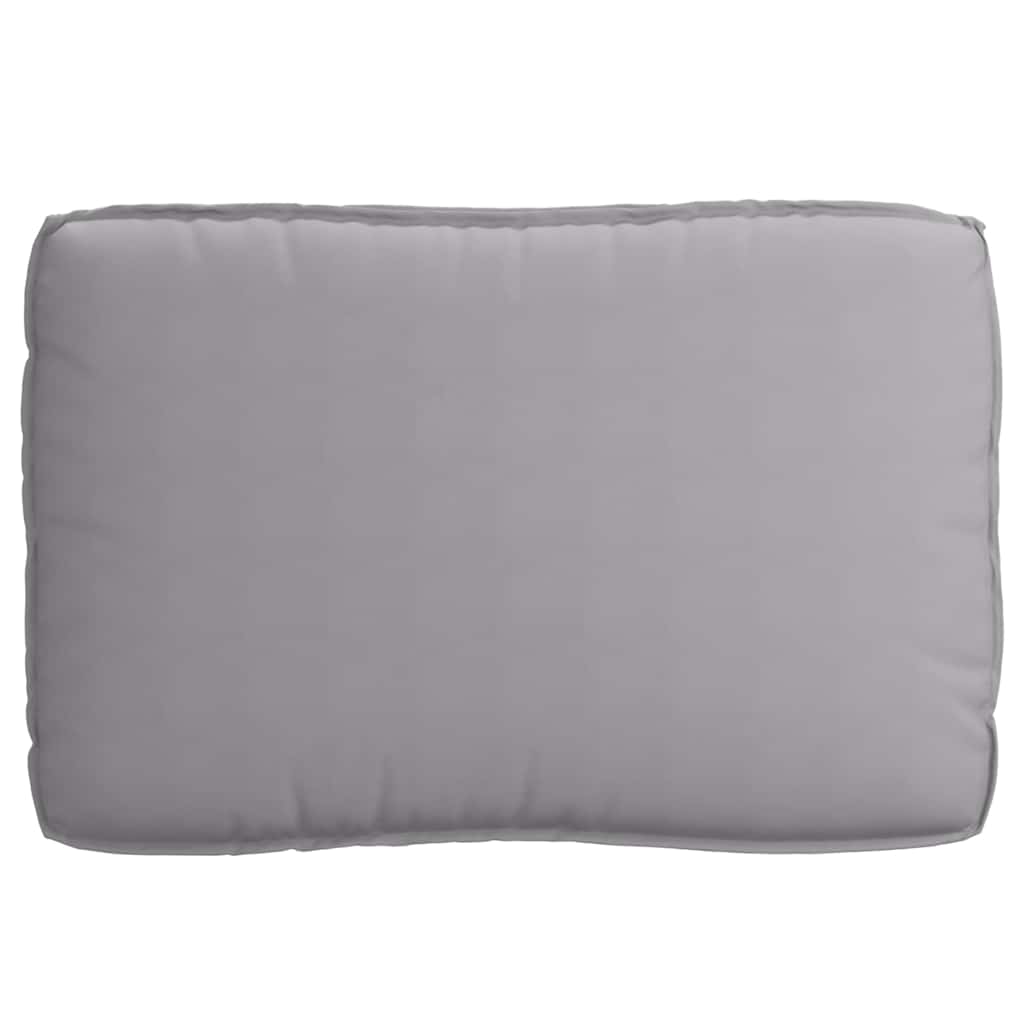 Cuscino Tessuto Oxford Grigio 120 x 80 x 12 cm