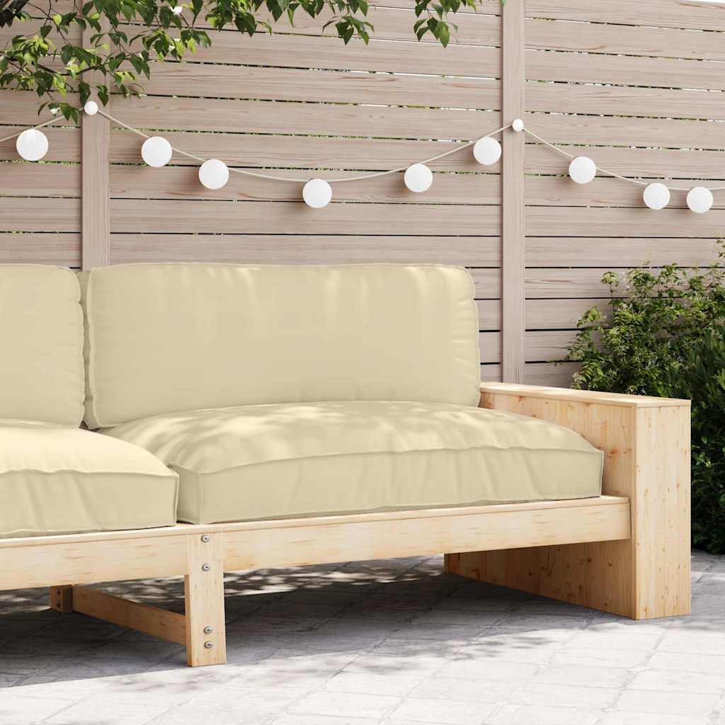 Cuscino Tessuto Oxford Beige 120 x 80 x 12 cm