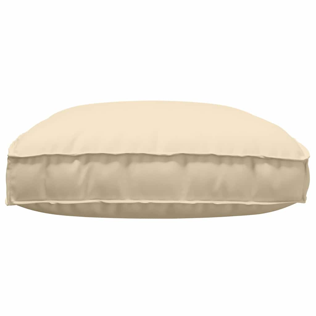 Cuscino Tessuto Oxford Beige 120 x 80 x 12 cm