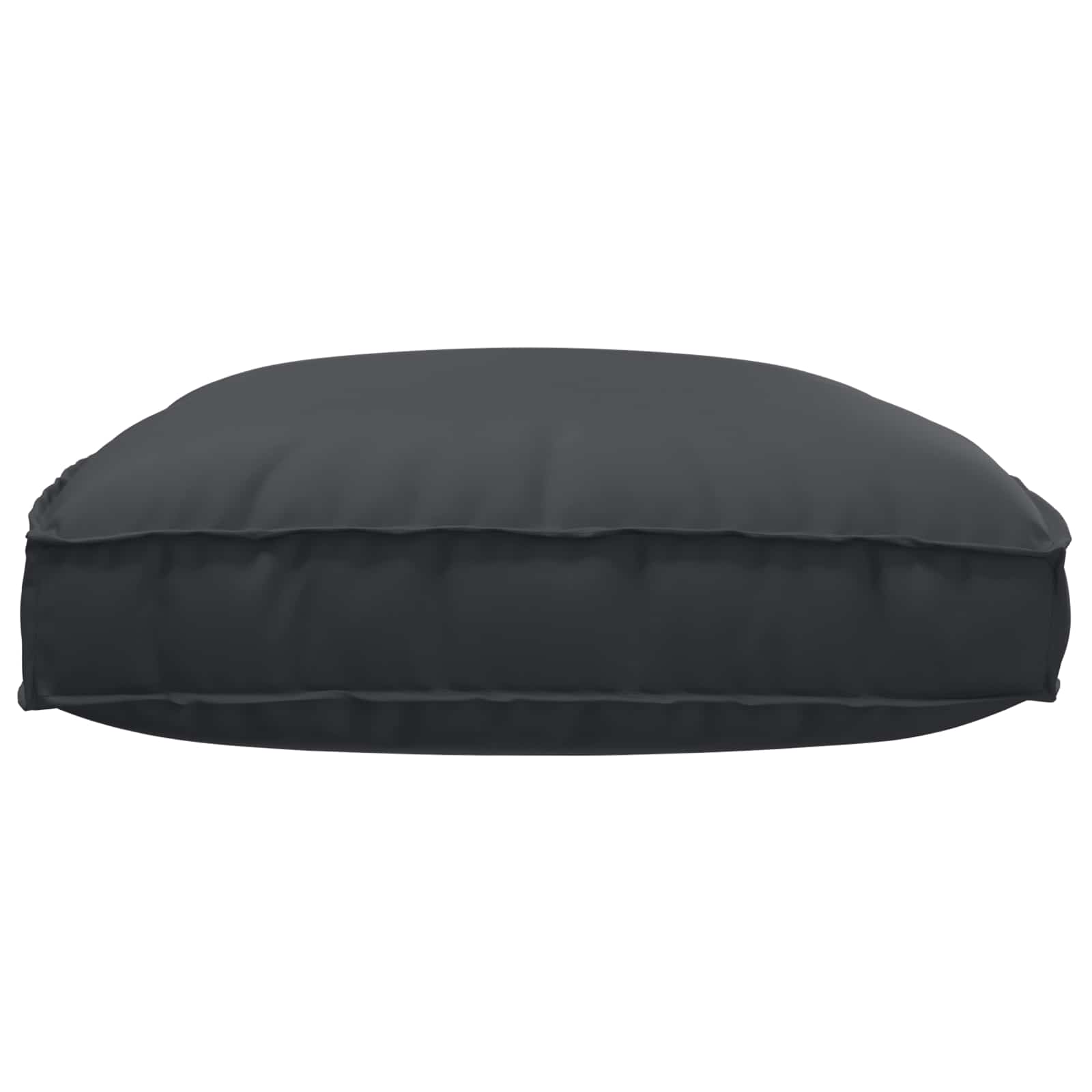 Cuscino Tessuto Oxford Nero 120 x 80 x 12 cm