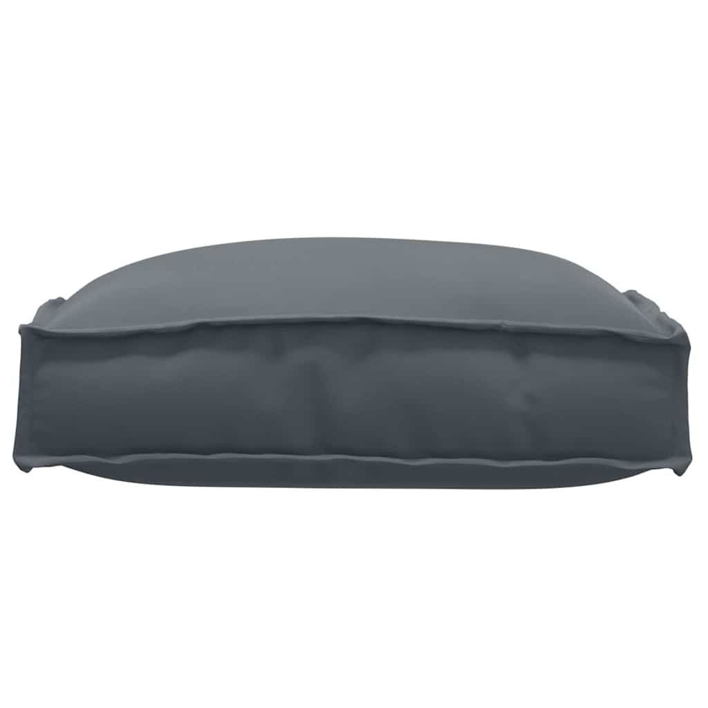 Cuscino 2 pz Tessuto Oxford Antracite 40 x 40 x 8 cm