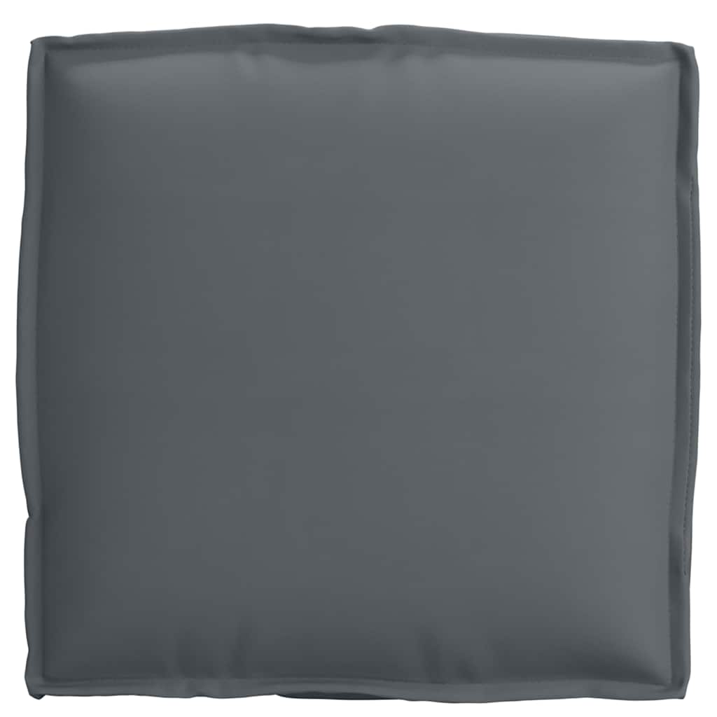 Cuscino 2 pz Tessuto Oxford Antracite 40 x 40 x 8 cm