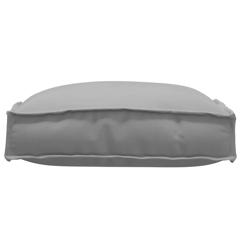 Cuscino 2 pz Tessuto Oxford Grigio 40 x 40 x 8 cm