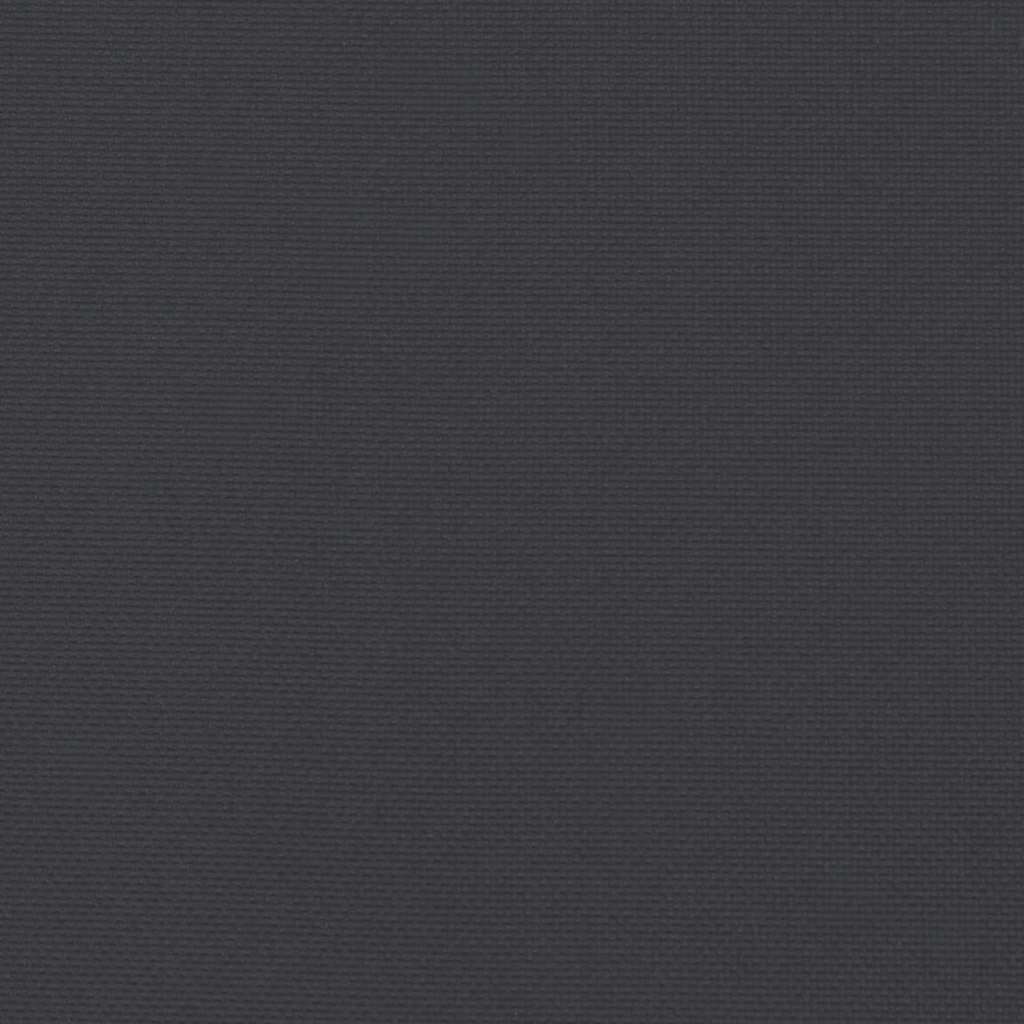 Cuscino 2 pz Tessuto Oxford Nero 40 x 40 x 8 cm