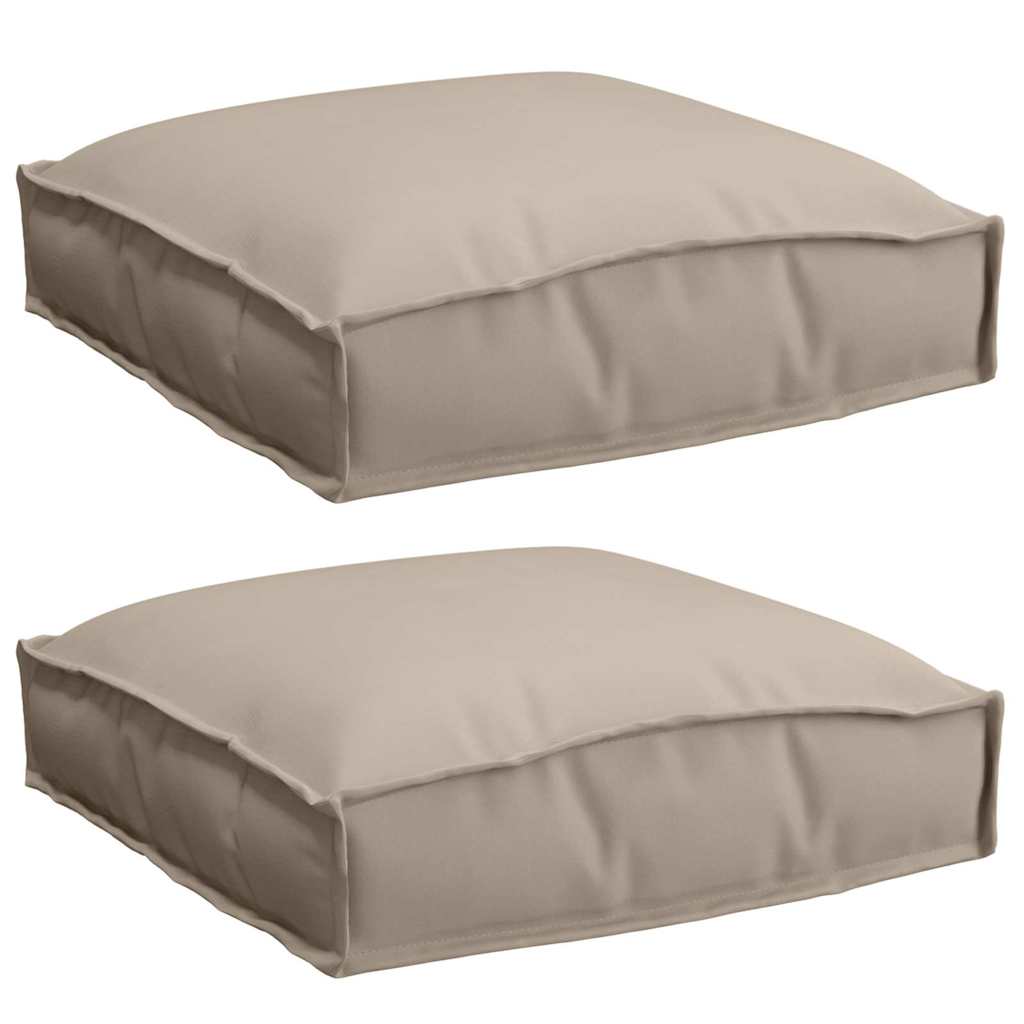 Cuscino 2 pz Tessuto Oxford Talpa 40 x 40 x 8 cm