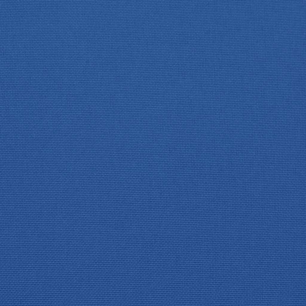 Cuscino 4 pz Tessuto Oxford Blu Reale 40 x 40 x 8 cm