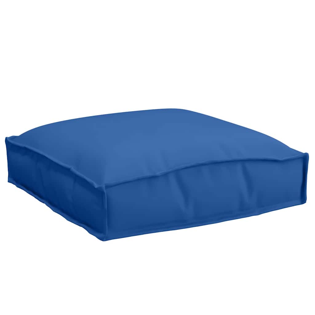Cuscino 4 pz Tessuto Oxford Blu Reale 40 x 40 x 8 cm