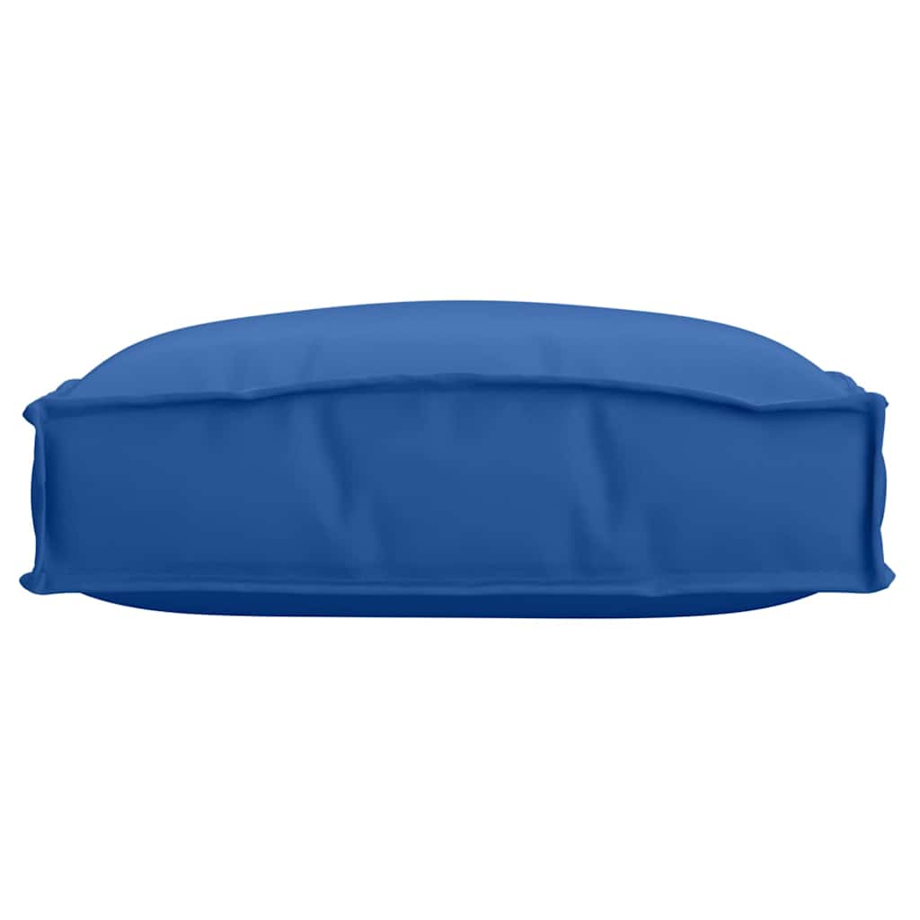 Cuscino 4 pz Tessuto Oxford Blu Reale 40 x 40 x 8 cm