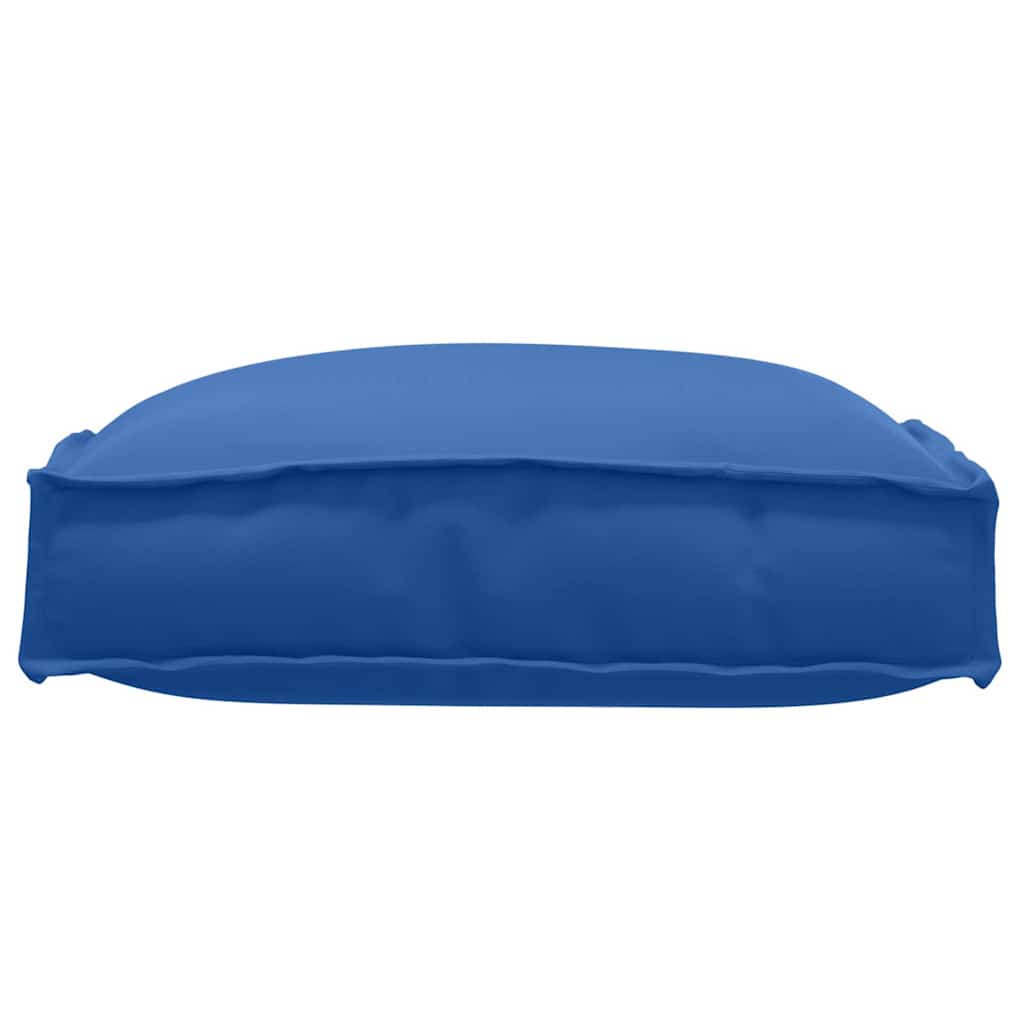 Cuscino 4 pz Tessuto Oxford Blu Reale 40 x 40 x 8 cm