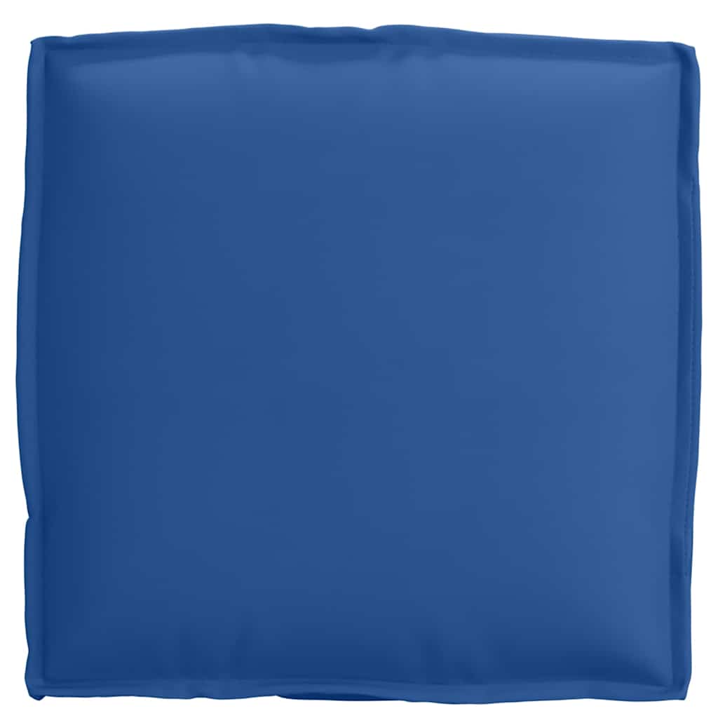 Cuscino 4 pz Tessuto Oxford Blu Reale 40 x 40 x 8 cm