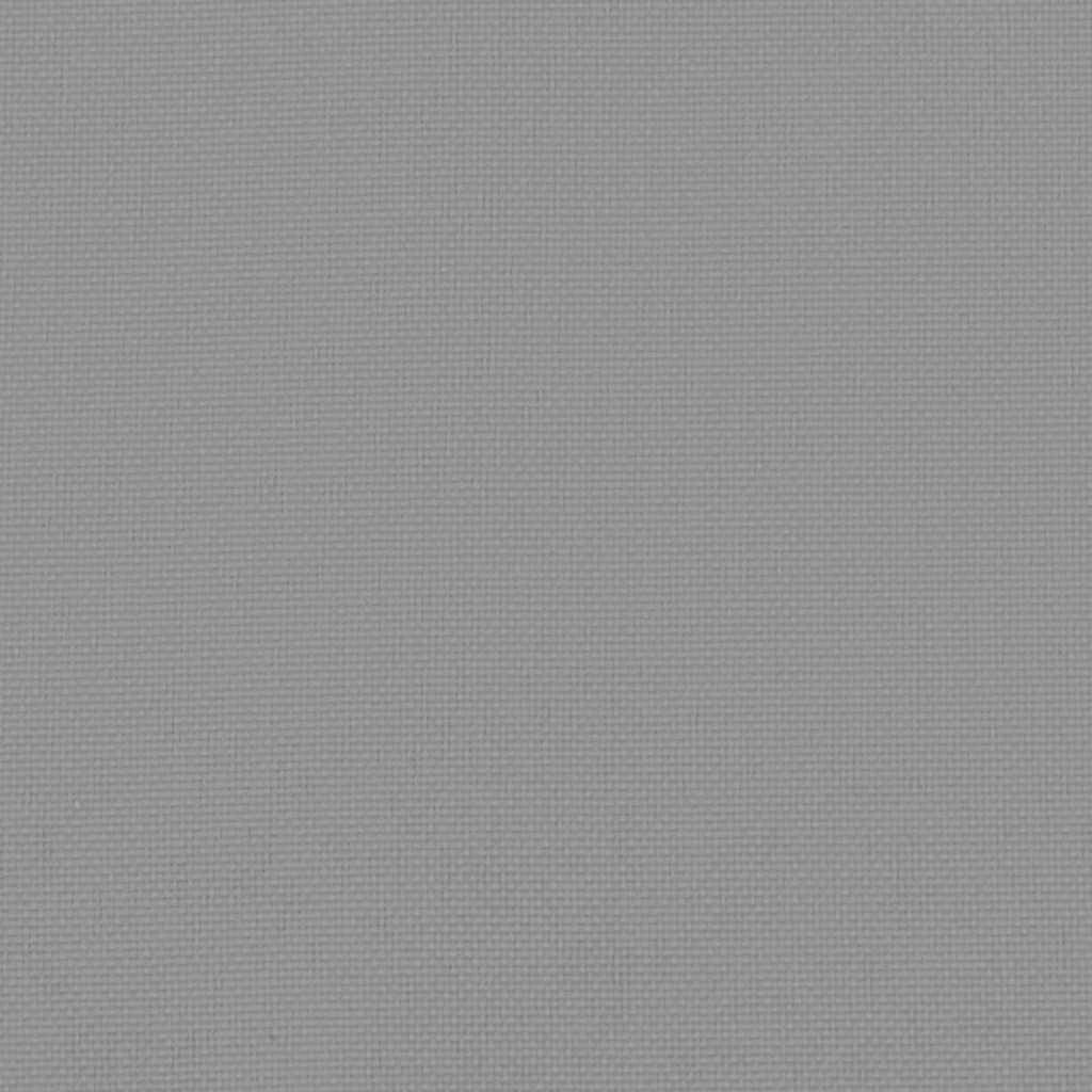 Cuscino 6 pz Tessuto Oxford Grigio 40 x 40 x 8 cm
