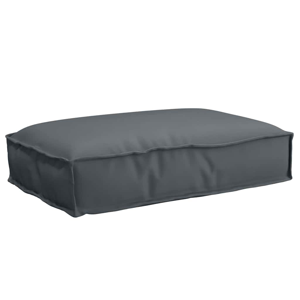 Cuscino Tessuto Oxford Antracite 60 x 40 x 8 cm