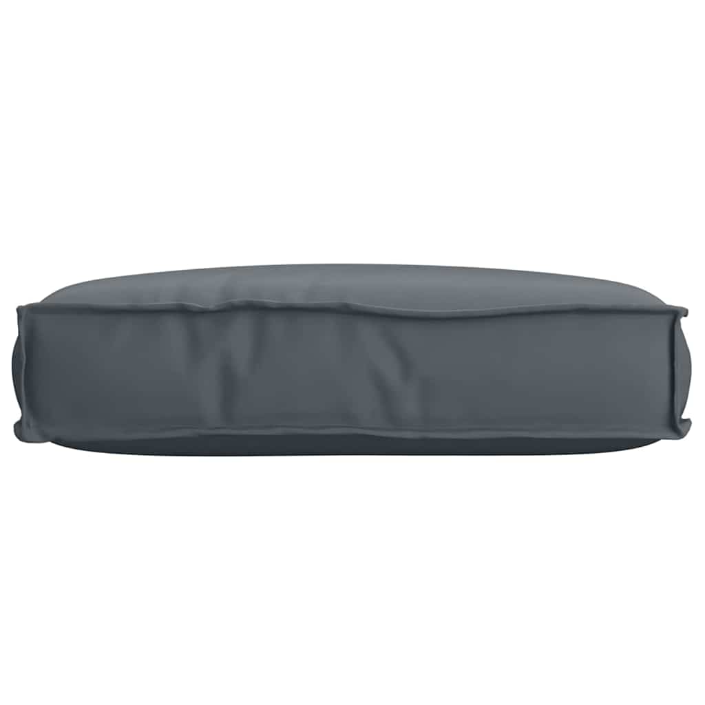 Cuscino Tessuto Oxford Antracite 60 x 40 x 8 cm