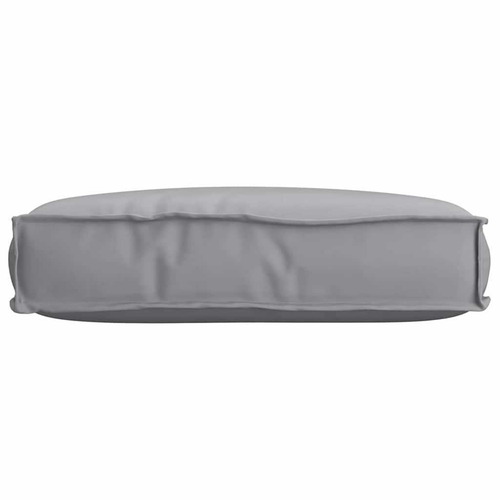 Cuscino Tessuto Oxford Grigio 60 x 40 x 8 cm