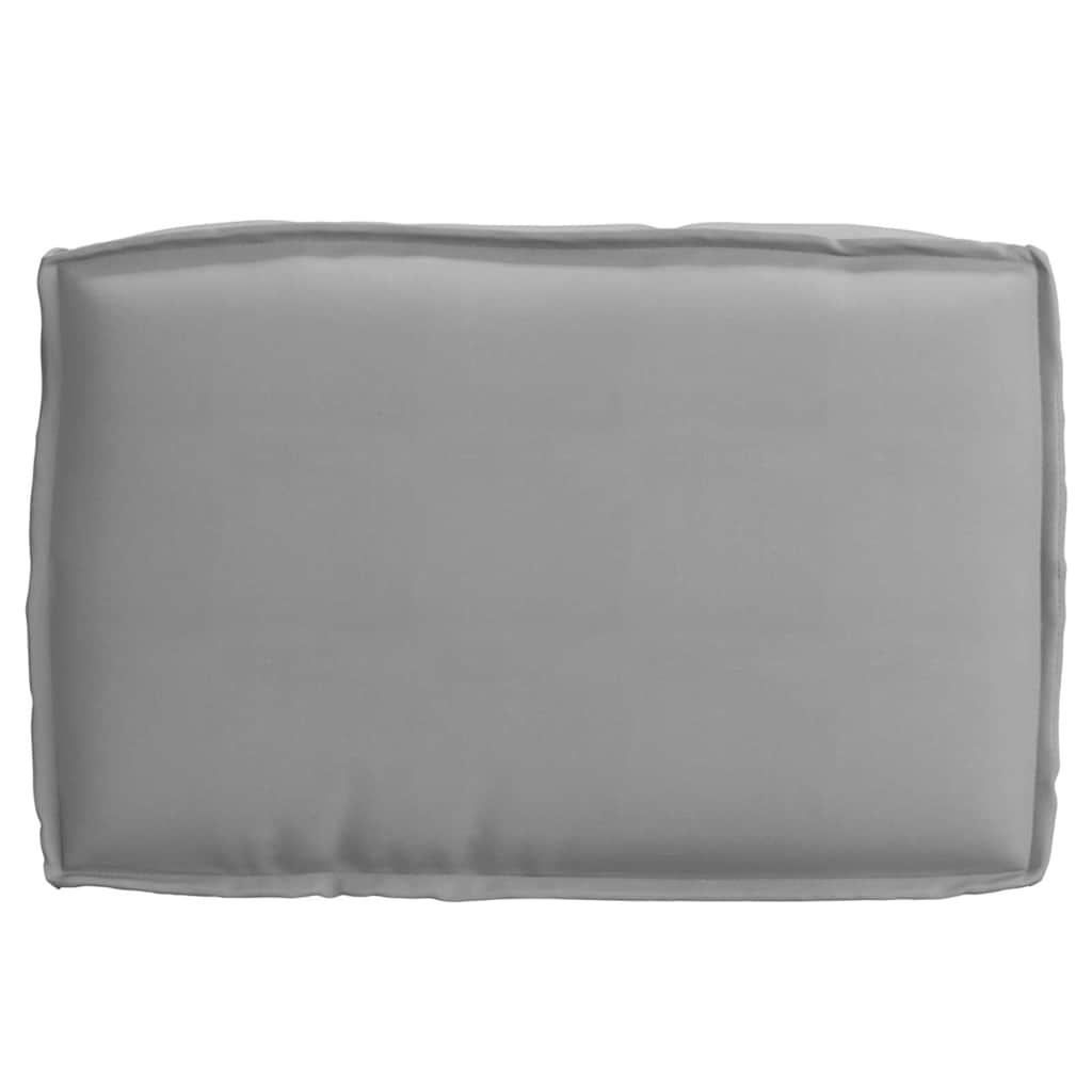 Cuscino Tessuto Oxford Grigio 60 x 40 x 8 cm