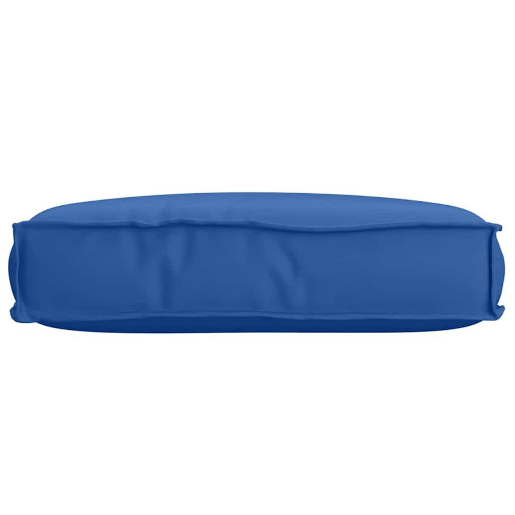 Cuscino Tessuto Oxford Blu Reale 60 x 40 x 8 cm