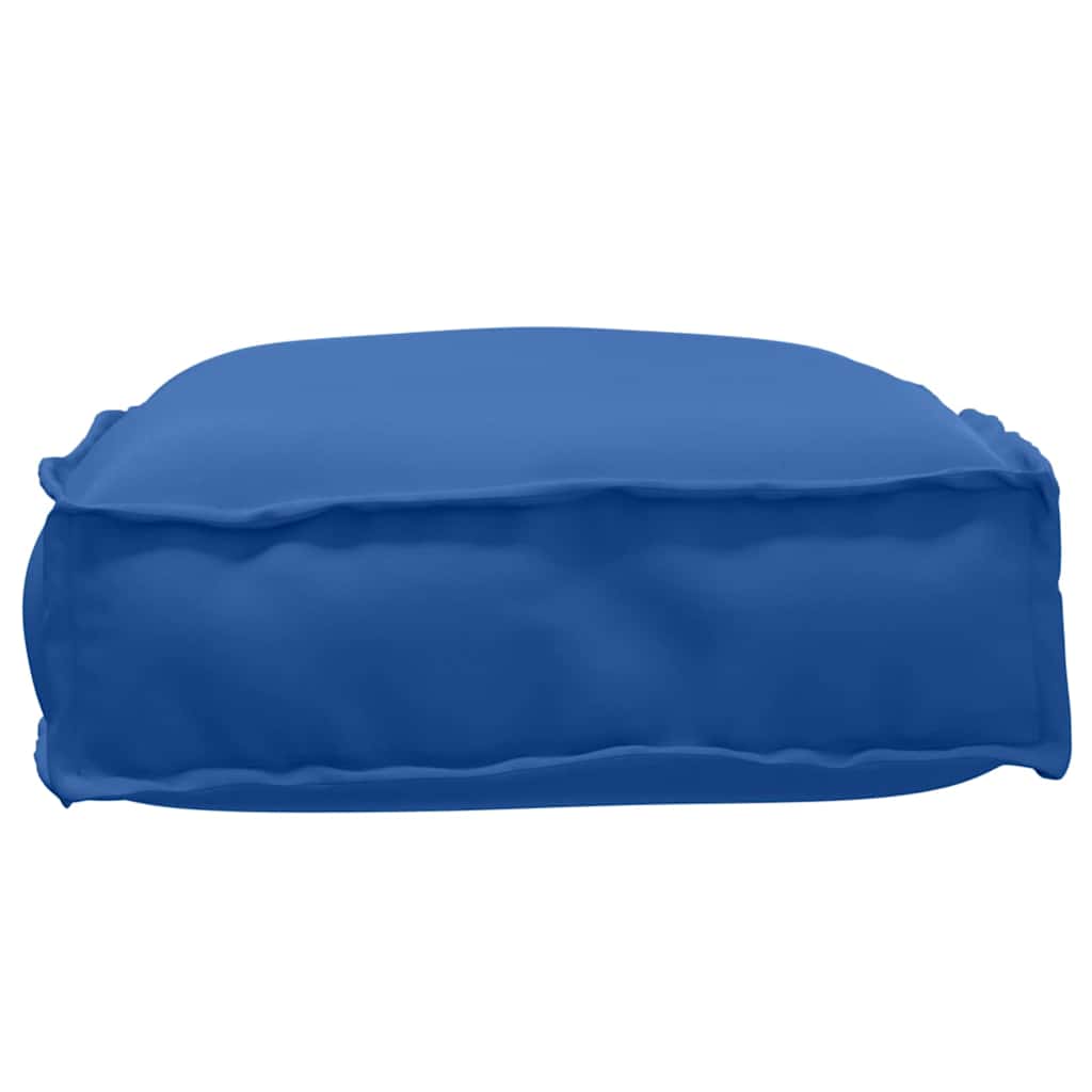 Cuscino Tessuto Oxford Blu Reale 60 x 40 x 8 cm