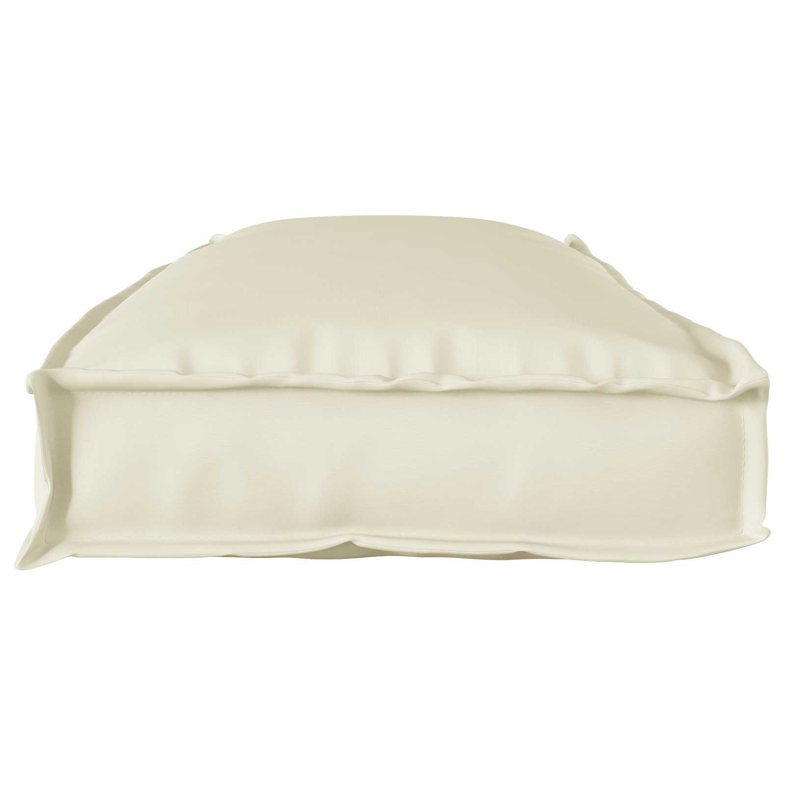 Cuscino Crema 110 x 40 x 8 cm Tessuto Oxford