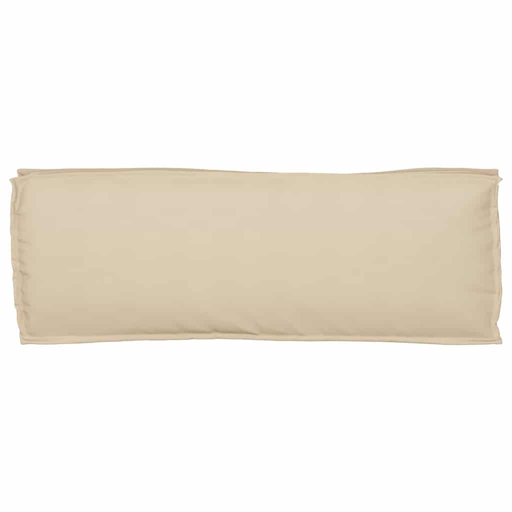 Cuscino Beige 110 x 40 x 8 cm Tessuto Oxford