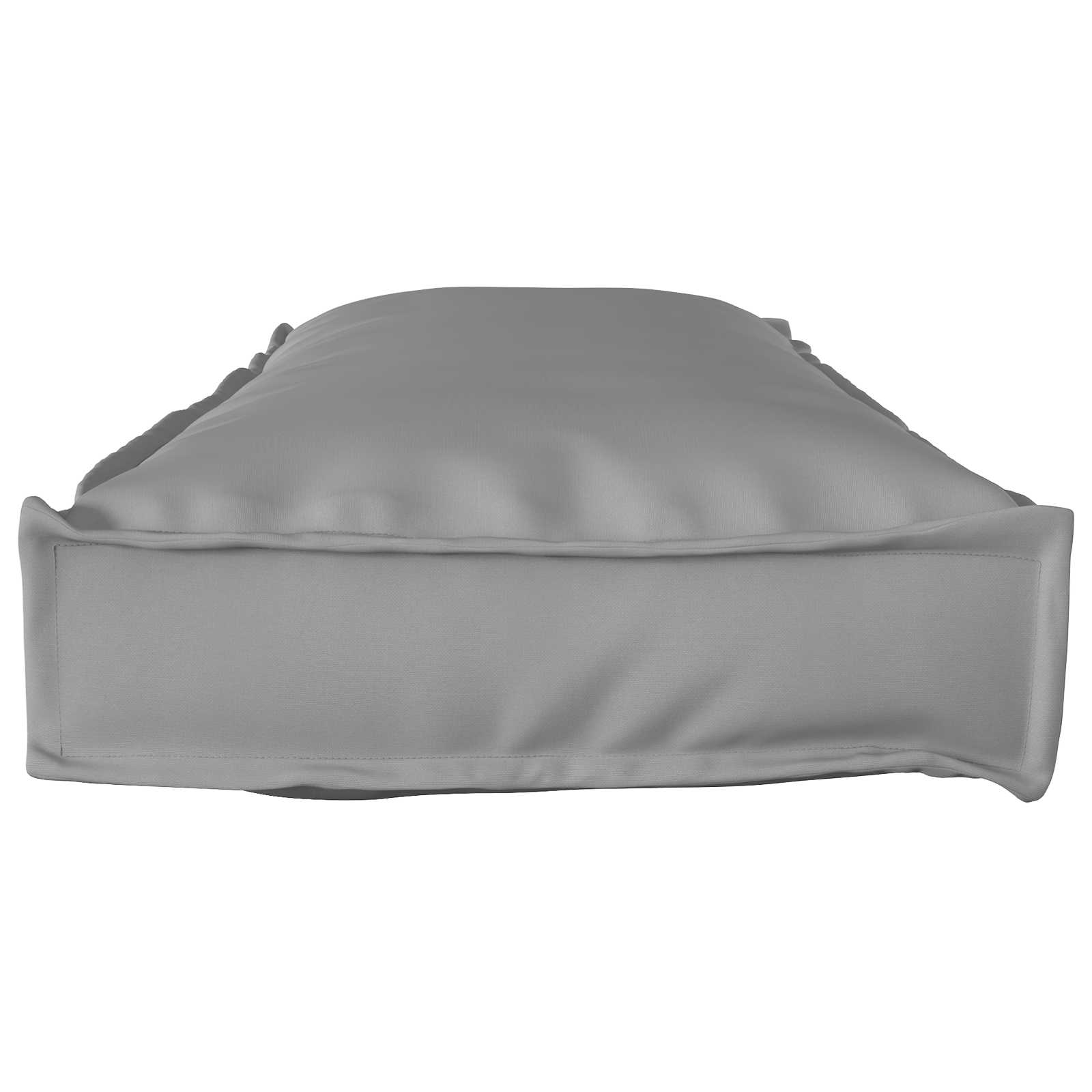 Cuscino Tessuto Oxford Grigio 120 x 40 x 8 cm