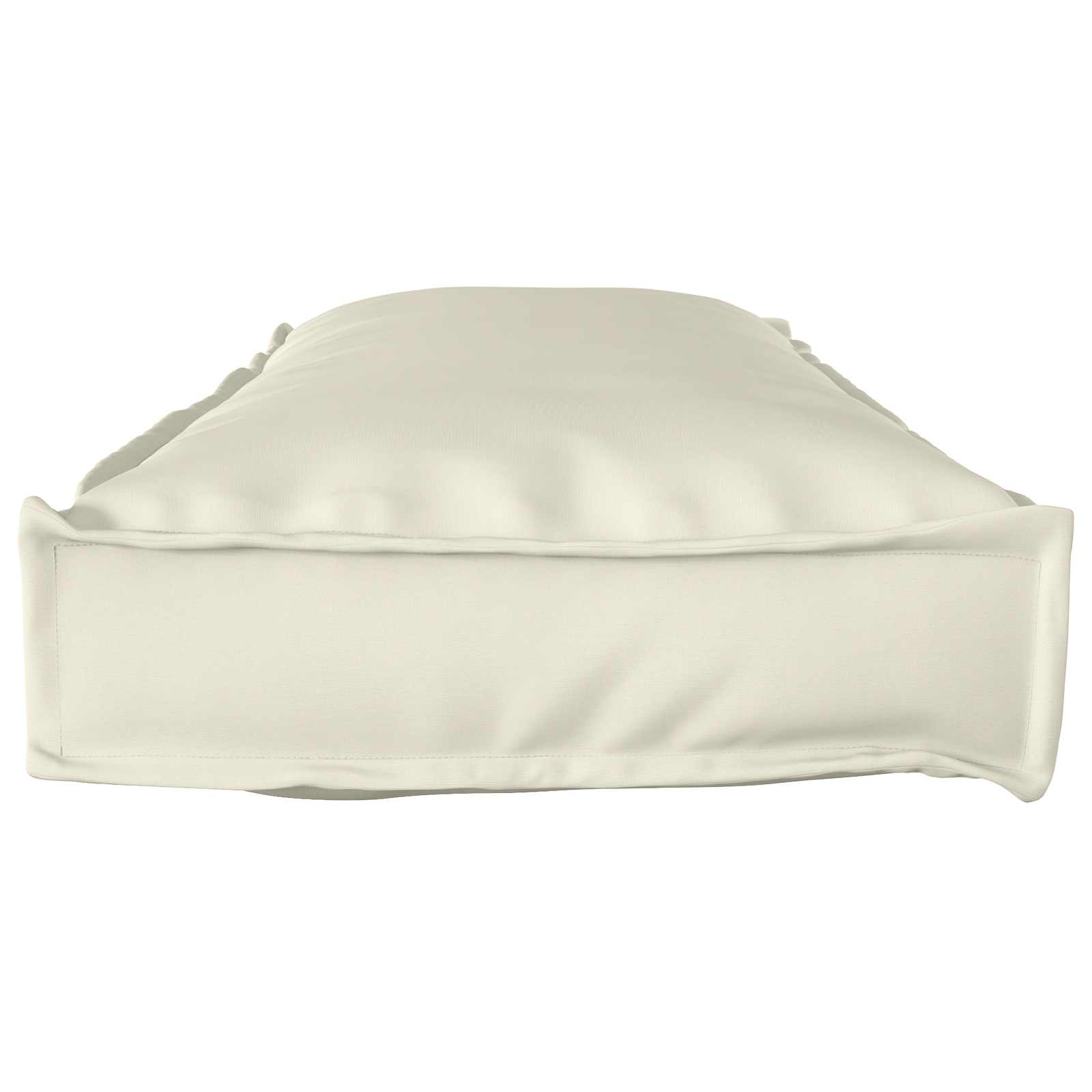 Cuscino Tessuto Oxford Crema 120 x 40 x 8 cm
