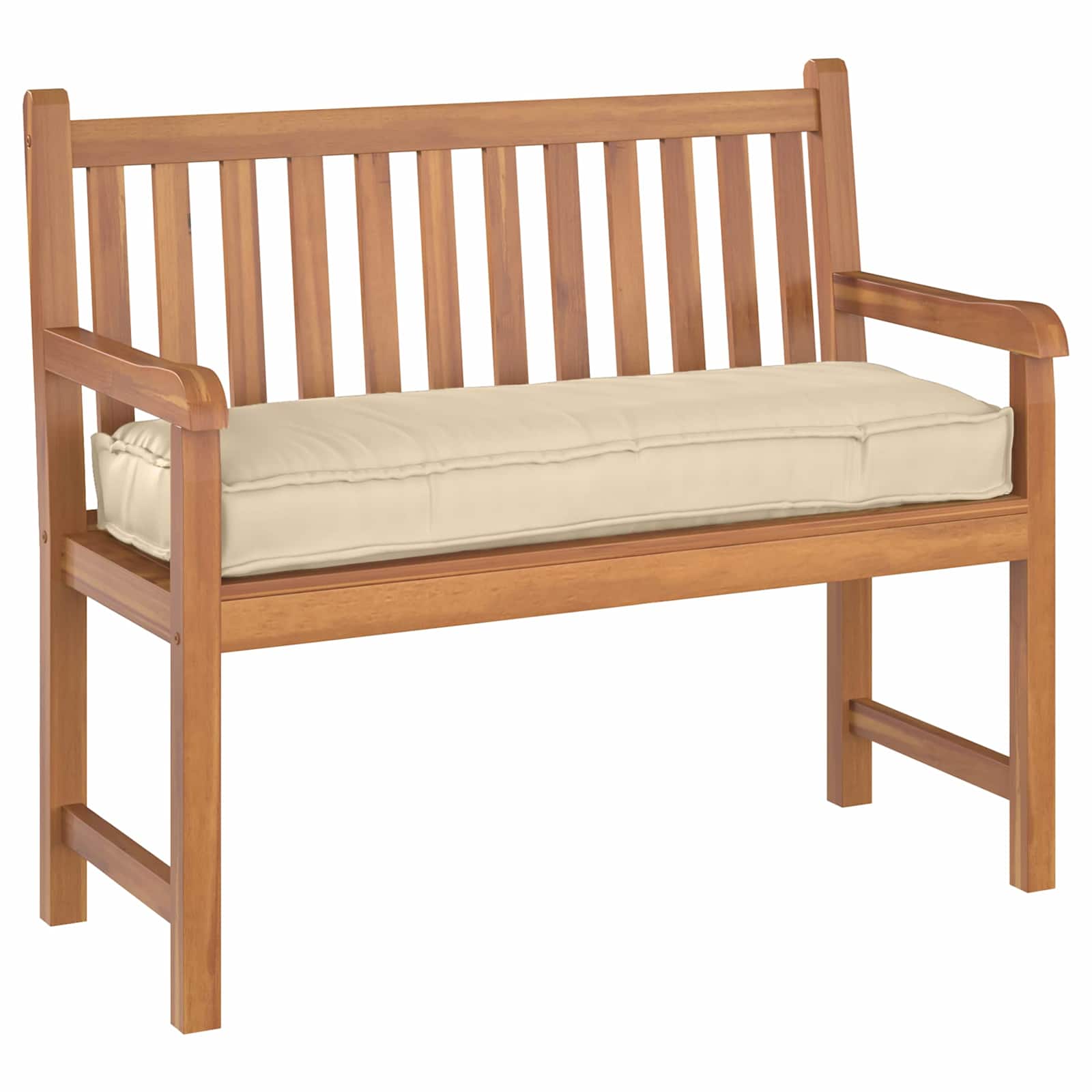 Cuscino Tessuto Oxford Beige 120 x 40 x 8 cm