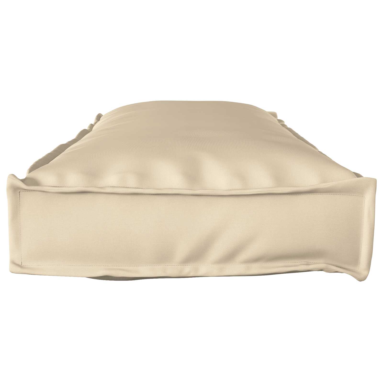 Cuscino Tessuto Oxford Beige 120 x 40 x 8 cm