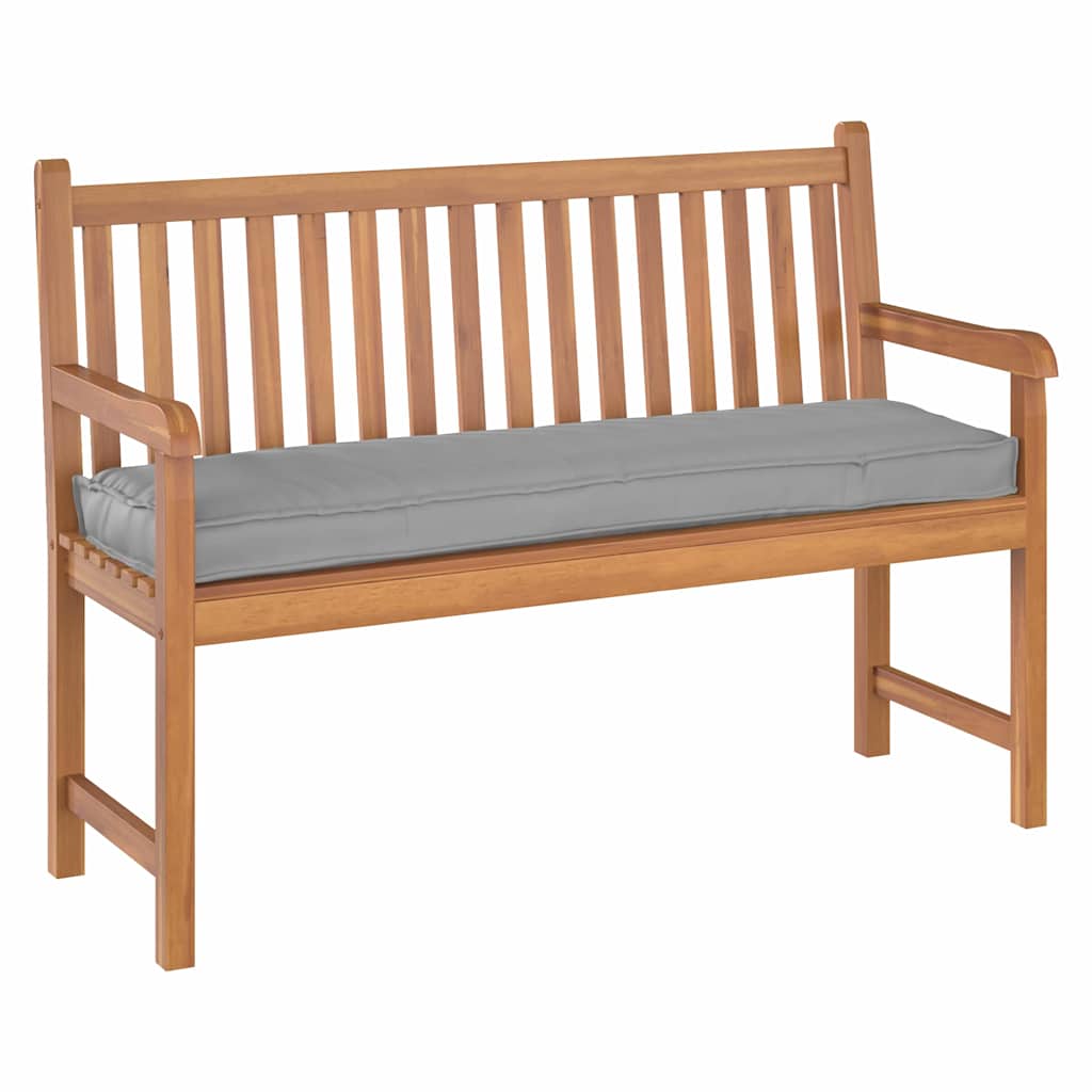 Cuscino Tessuto Oxford Grigio 140 x 40 x 8 cm
