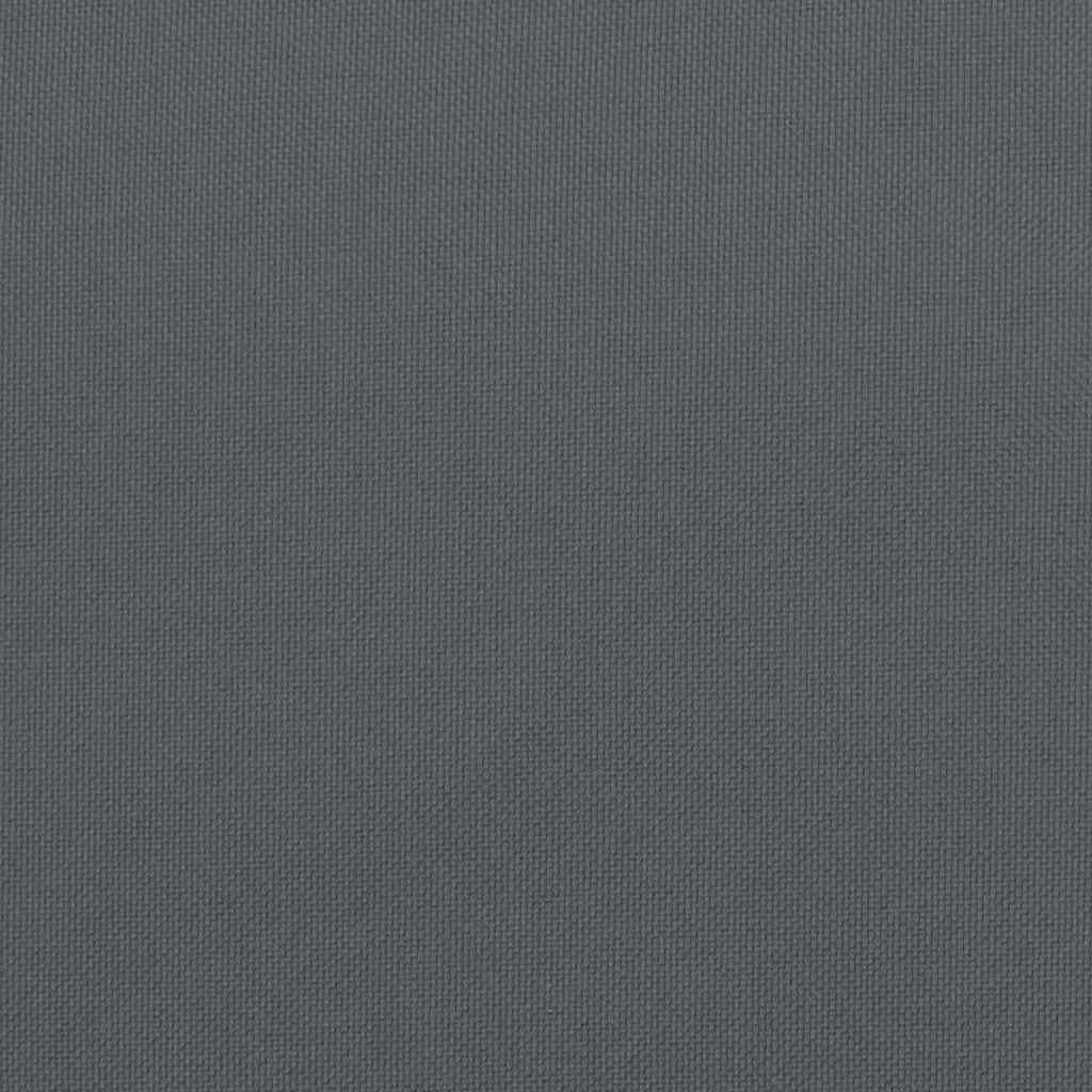 Cuscino per pallet Tessuto Oxford Antracite 180 x 40 x 8 cm