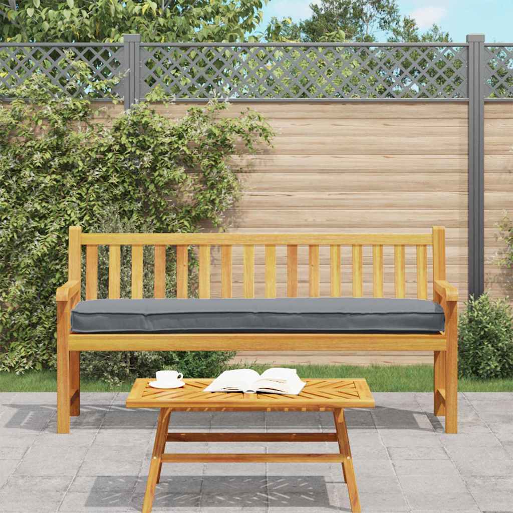 Cuscino per pallet Tessuto Oxford Antracite 180 x 40 x 8 cm