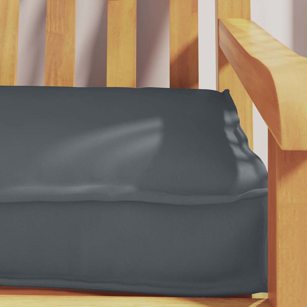 Cuscino per pallet Tessuto Oxford Antracite 180 x 40 x 8 cm