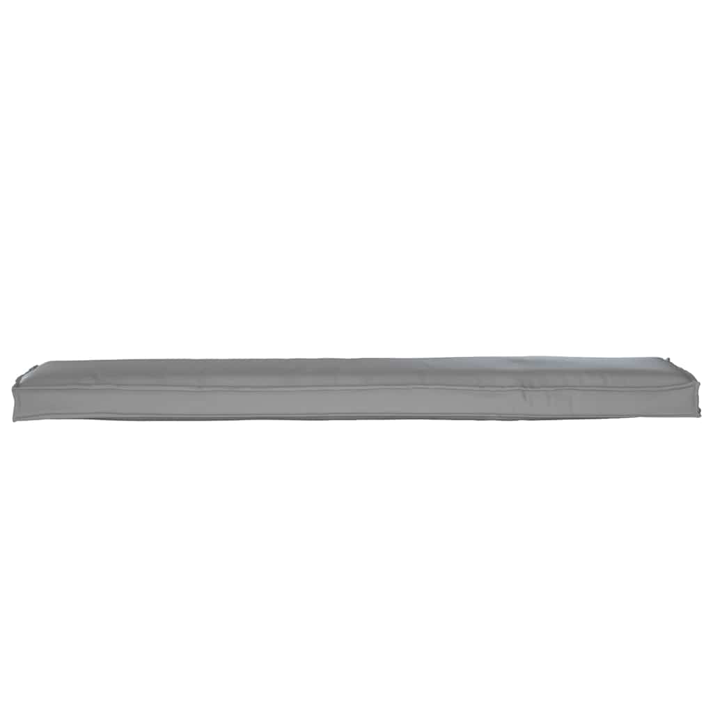 Cuscino per pallet Tessuto Oxford Grigio 180 x 40 x 8 cm