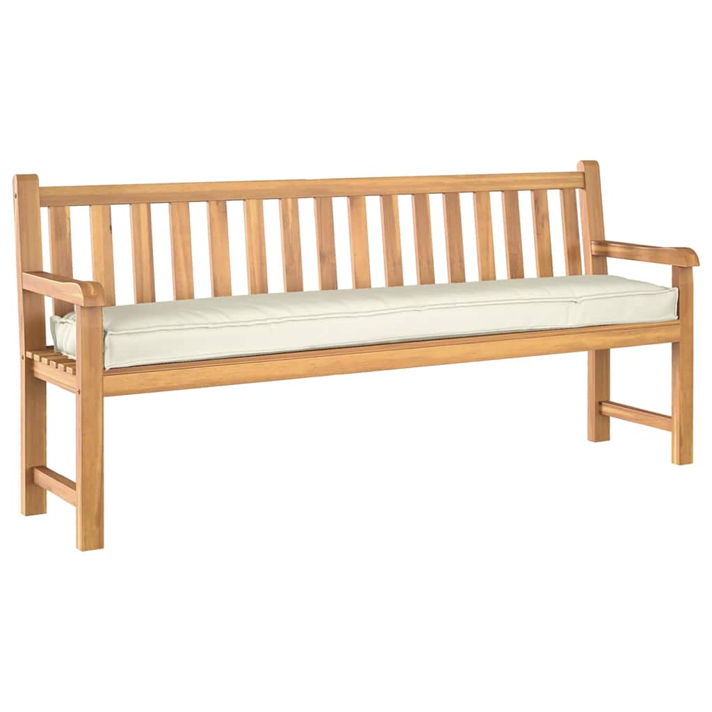 Cuscino per pallet Tessuto Oxford Crema 180 x 40 x 8 cm
