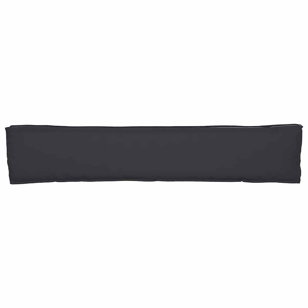 Cuscino per pallet Nero 200 x 40 x 8 cm Tessuto Oxford