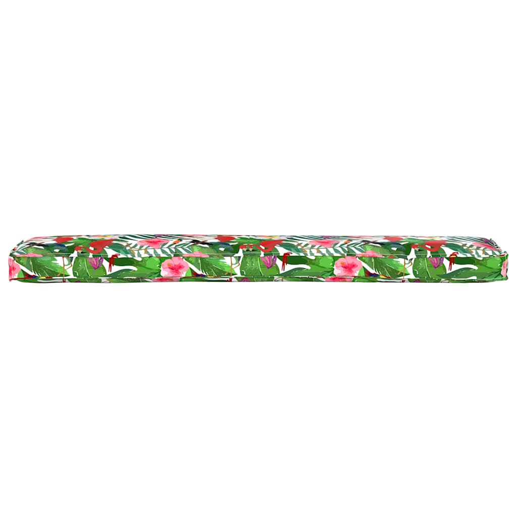 Cuscino per pallet Floreale Giungla Tropicale 200 x 40 x 8 cm