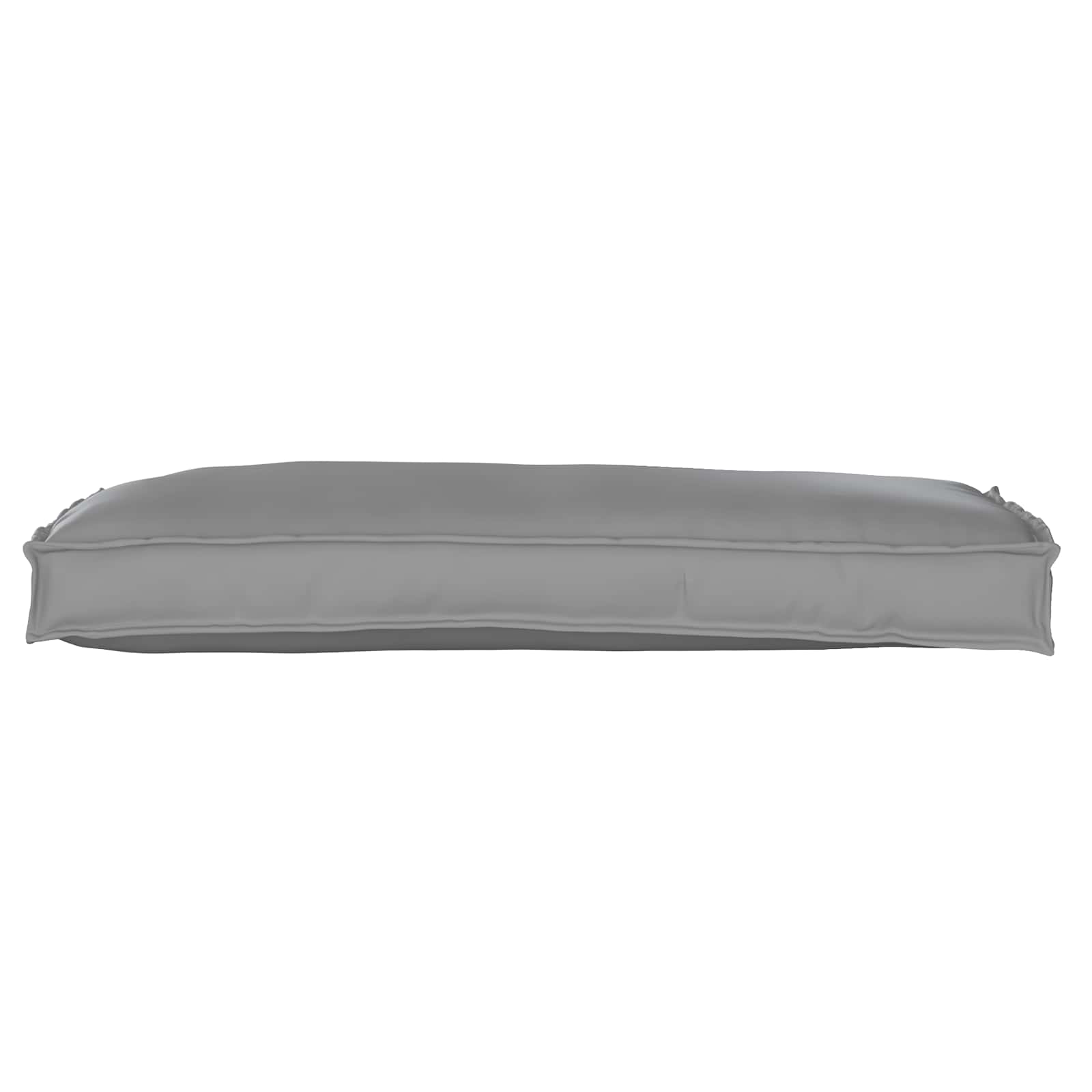 Set di Cuscini per Pallet 2 pz Tessuto Oxford Grigio