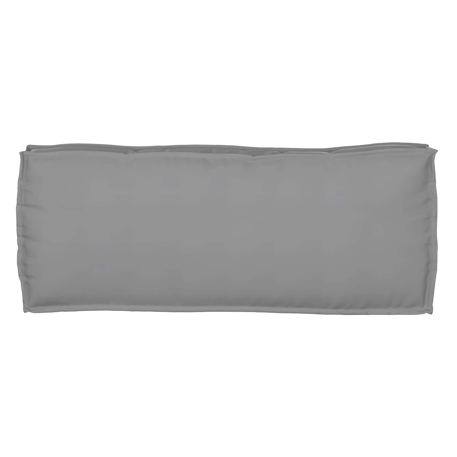 Set di Cuscini per Pallet 2 pz Tessuto Oxford Grigio