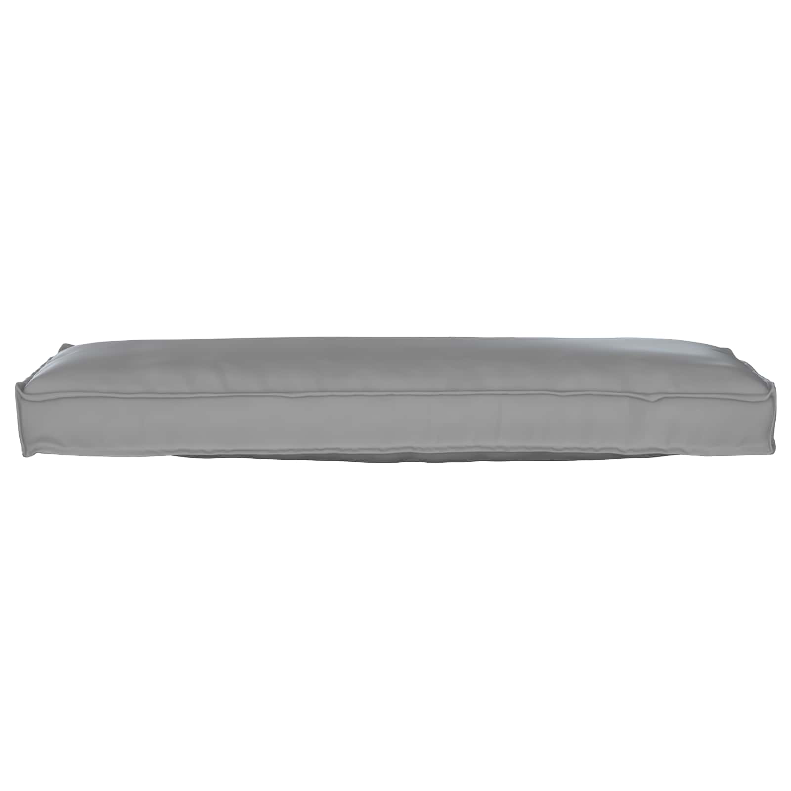 Set di Cuscini per Pallet 2 pz Tessuto Oxford Grigio