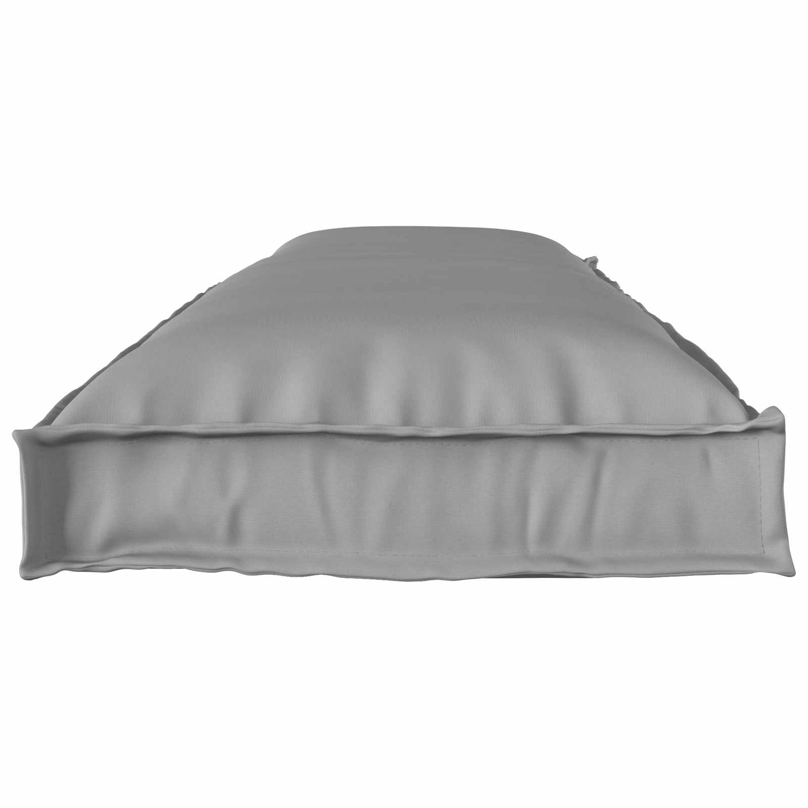 Set di Cuscini per Pallet 2 pz Tessuto Oxford Grigio